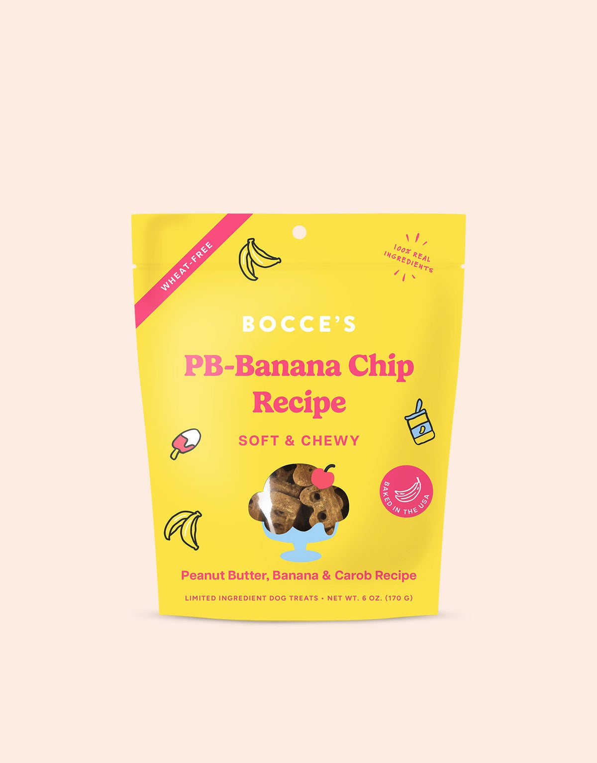 PB-Banana Chip Soft & Chewy - 6 oz