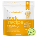 Smallbatch Frozen Raw Pork Sliders for Dogs - 3LB