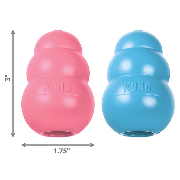 KONG Puppy Dog Toy - Small, Assorted Colors