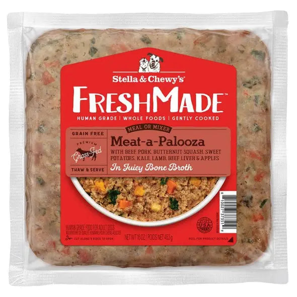 Stella & Chewy's FreshMade Meat-a-Palooza Dog Food - 16 oz