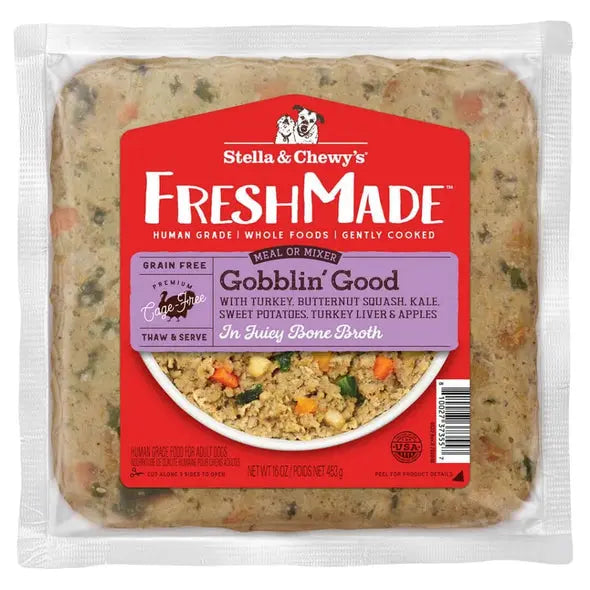 Stella & Chewy's FreshMade Gobblin' Good Dog Food - 16 oz