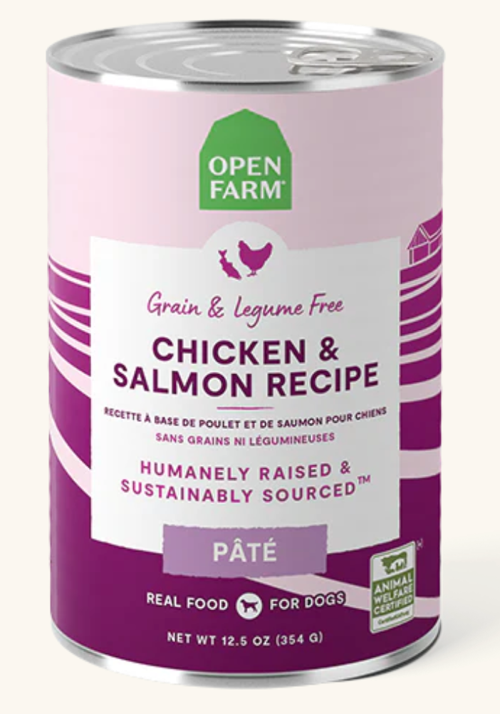 Open Farm Dog Chicken & Salmon Pâté 12.5OZ