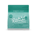 Green Juju Rabbit Recipe with Duck Liver Frozen Raw Sliders 3 lb