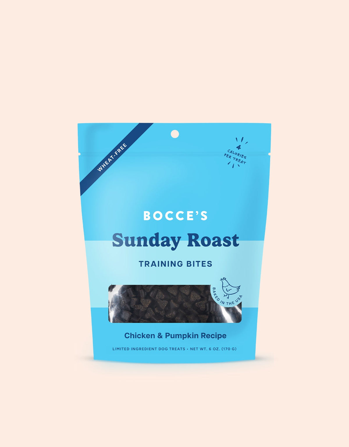 Bocce's Bakery Dog TRAIN SUNDY RST 6OZ
