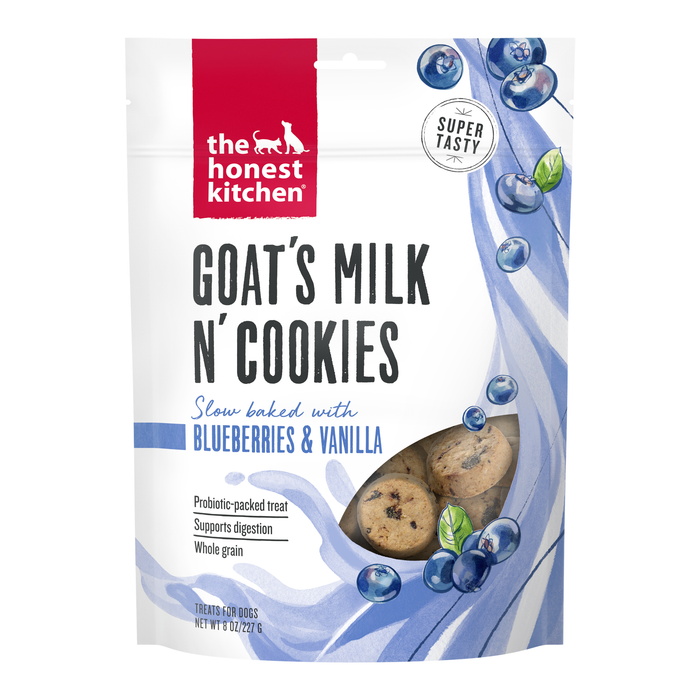The Honest Kitchen Blueberry & Vanilla Goat's Milk N' Cookies 8 oz