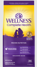 Wellness Complete Health Chicken & Oatmeal Adult Dry Dog Food - 26 lb