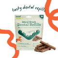 Woof Bite n' Brush Refills - Chicken 18-Pack