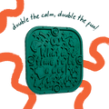 Woof FlipMat - Forest Green