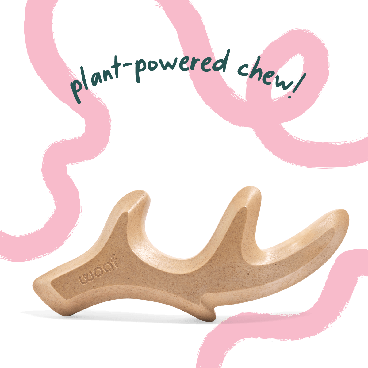 Woof HonestChew Antler - Small