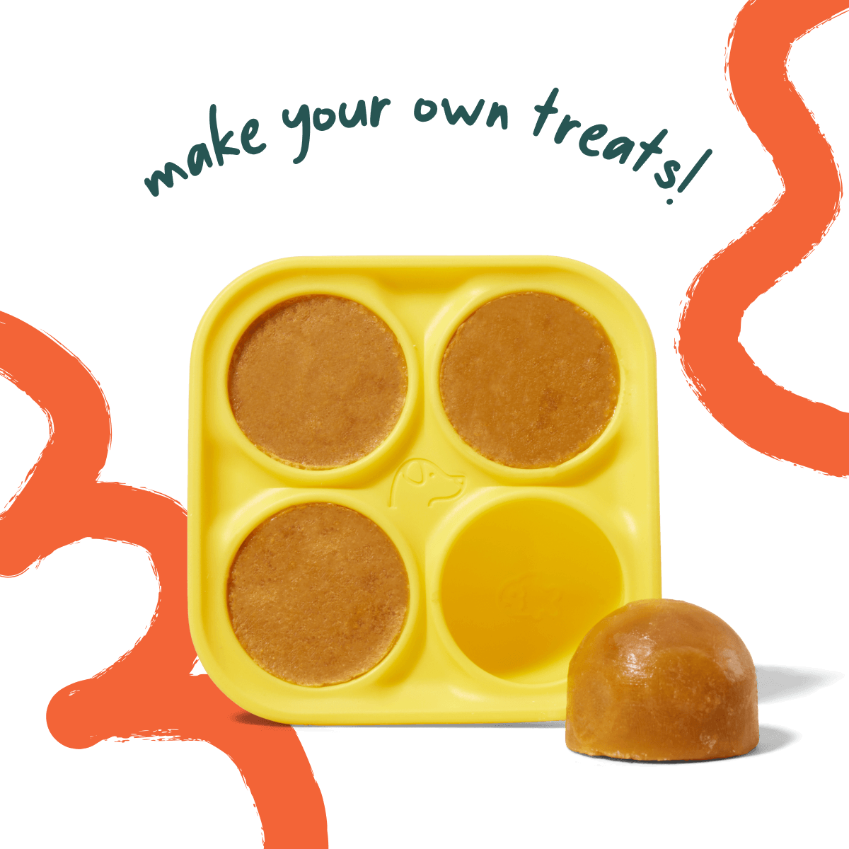Woof Pupsicle Treat Tray - Small