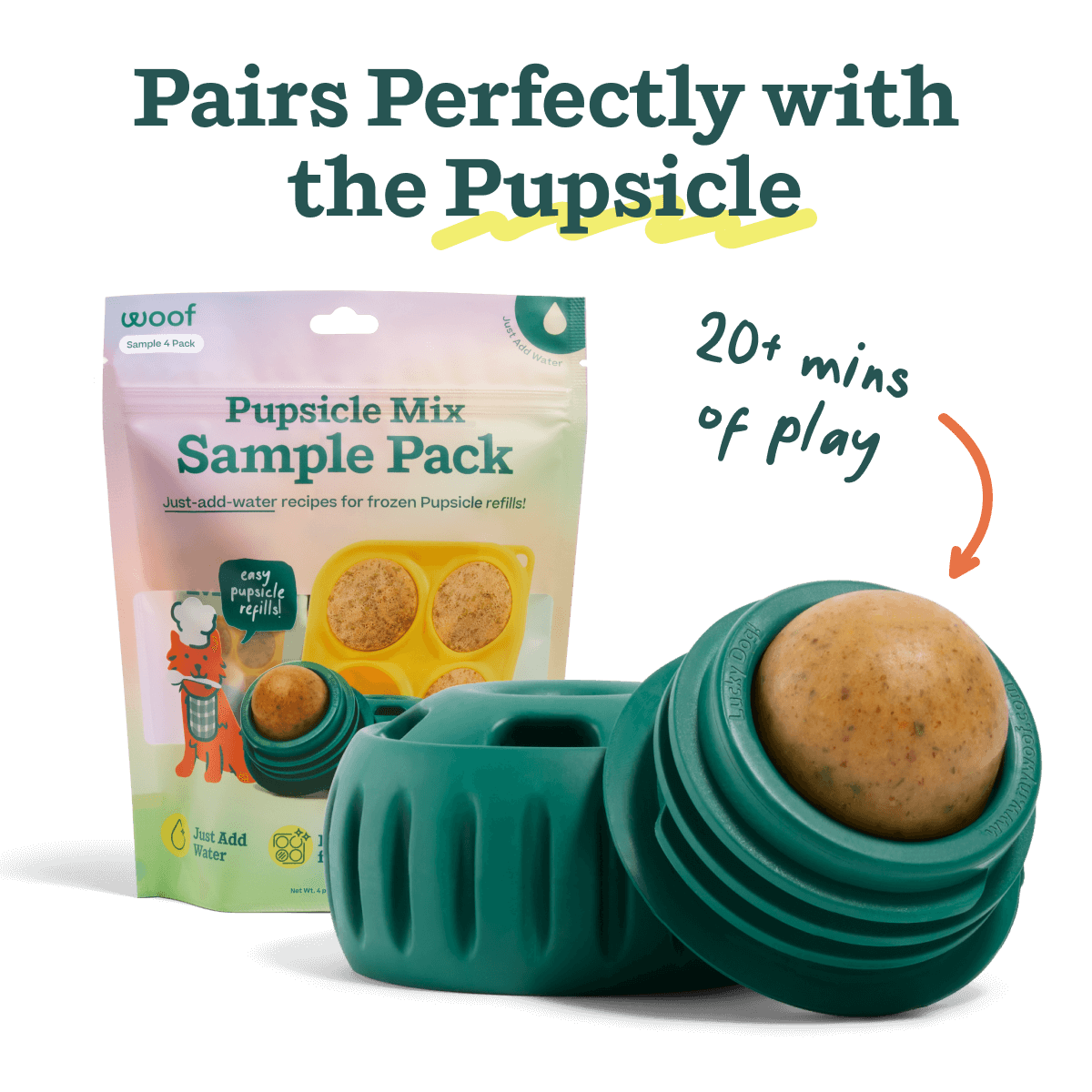 Woof Pupsicle Mix Sample Pack