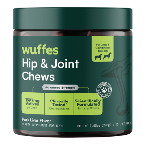 Wuffes Hip & Joint Chews for Large & Giant Dogs 25CT