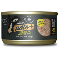 Tiki Cat After Dark Pâté+ Chicken Wet Cat Food - 2.8 oz