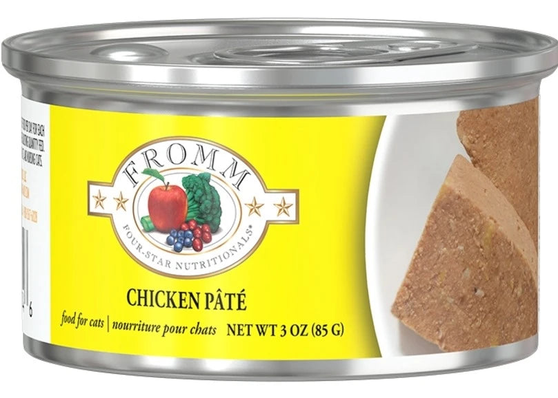 Fromm Four-Star Chicken Pâté Wet Cat Food - 3 oz