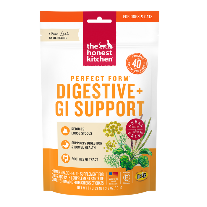 The Honest Kitchen Perfect Form Herbal Digestive Supplement 3.2 oz