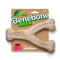 Benebone Green Wishbone Bacon Flavor Dog Chew - Large