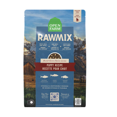 Open Farm Dog RawMix Ancient Grains Puppy Recipe 3.5LB