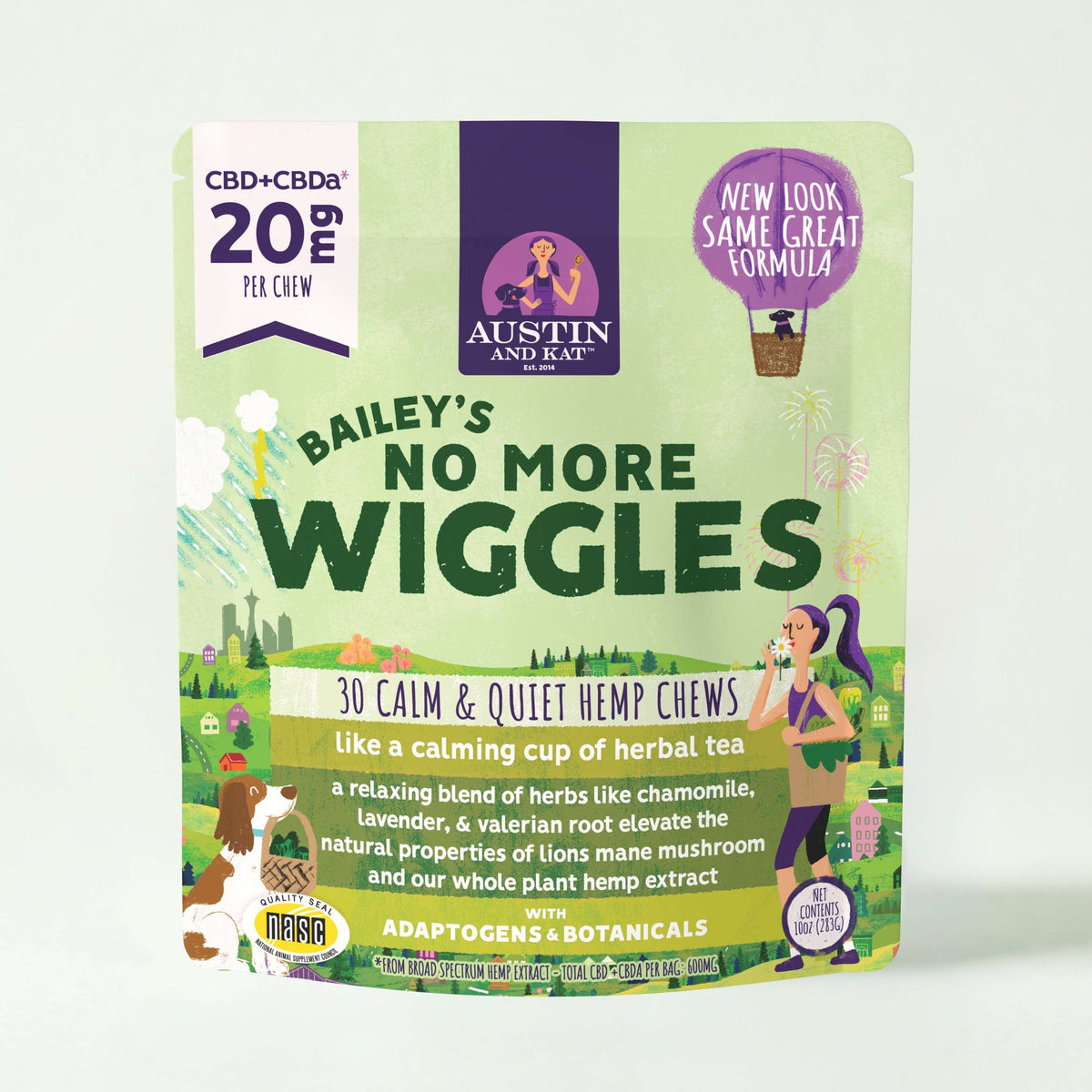 Bailey's No More Wiggles Chew - 10 Chews