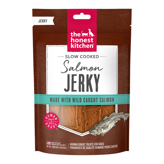 The Honest Kitchen Slow Cooked Salmon Jerky Chews 5.4 oz