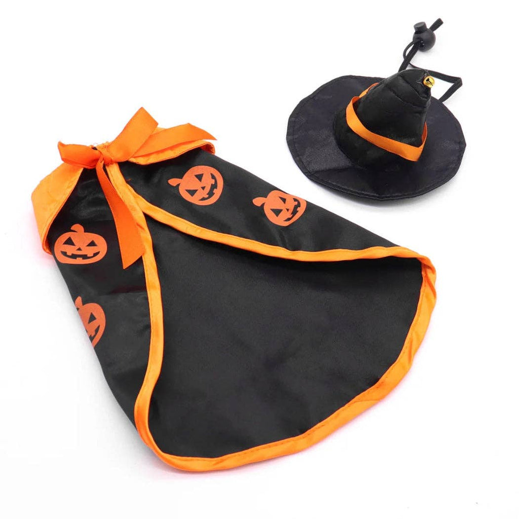 Ozzie - Pumpkin Witch Hat Halloween Pet Costume