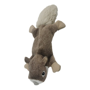 Tall Tails Stuffless Squirrel Squeaker Dog Toy - 16"