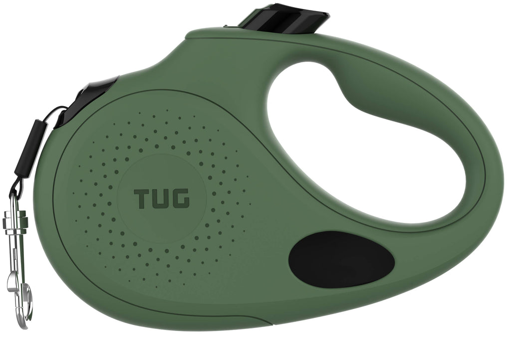TUG Retractable Dog Leash with Integrated Dispenser