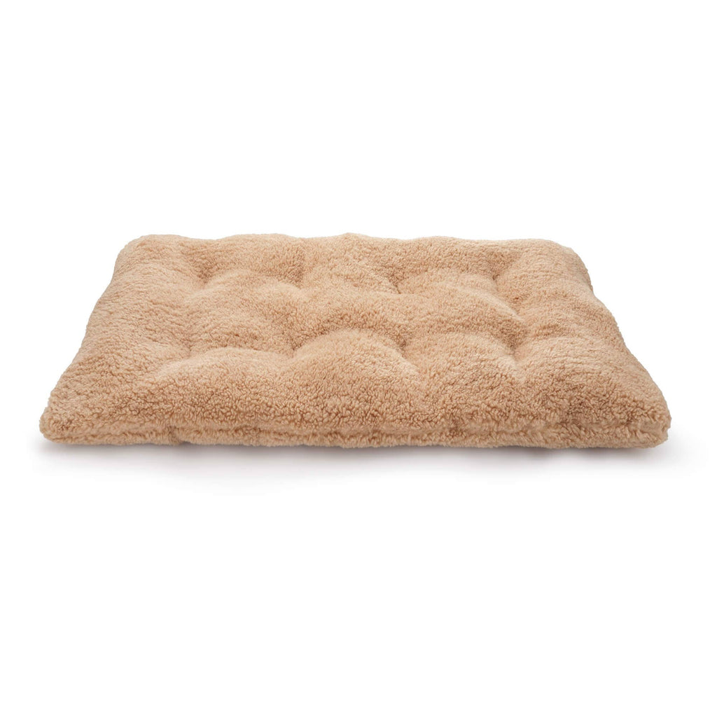 Latte Recycled Sherpa Dog Travel Mat