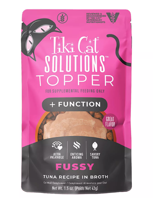 Tiki Cat Born Carnivore Fussy Functional Topper - 1.5 oz