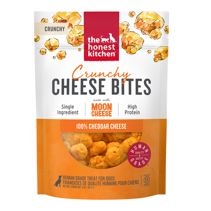 The Honest Kitchen Cheddar Cheese Bites 2 oz