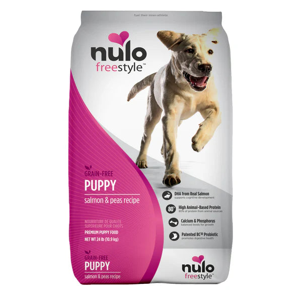 Nulo Freestyle Grain-Free Salmon Recipe Puppy Dry Dog Food - 24 lb