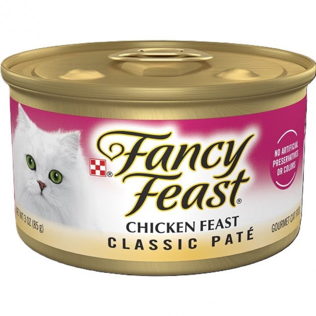 Fancy Feast Classic Pâté Gourmet Chicken Feast Wet Cat Food - 3 oz