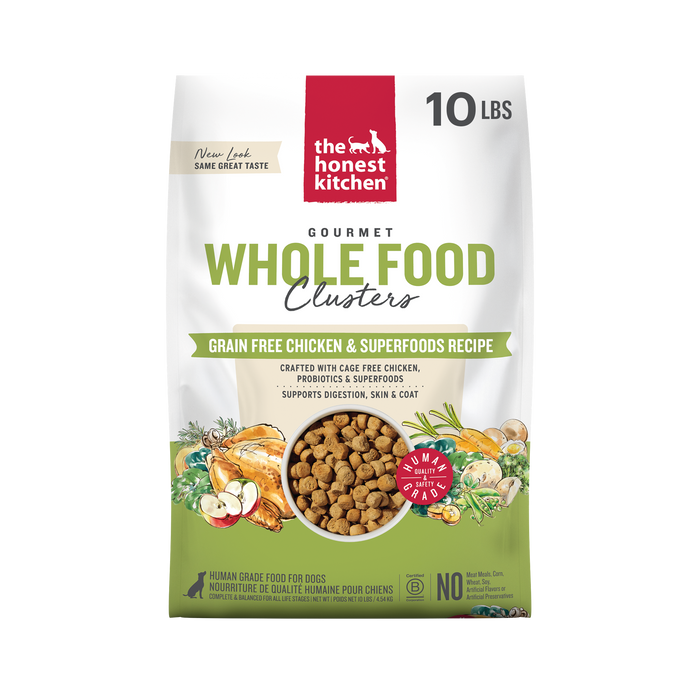 The Honest Kitchen Grain Free Chicken Whole Food Clusters 10 lb