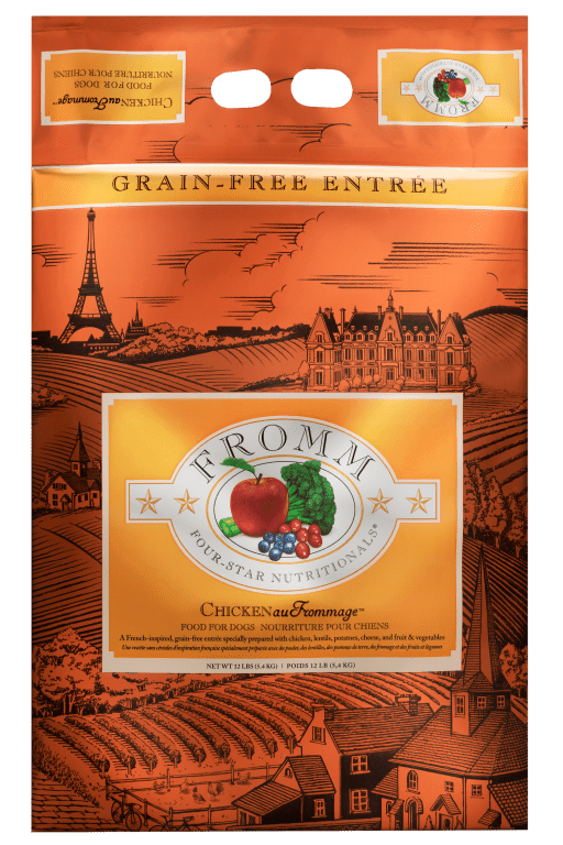 Fromm Four-Star Chicken Au Frommage Recipe Dry Dog Food - 12 lb