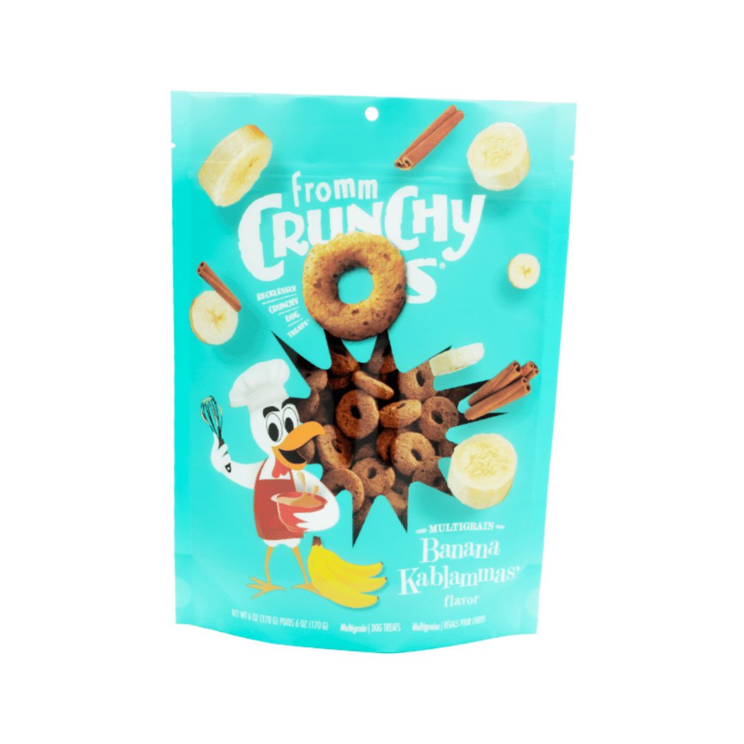 Fromm Crunchy O's Banana Kablammas Dog Treats - 6 oz