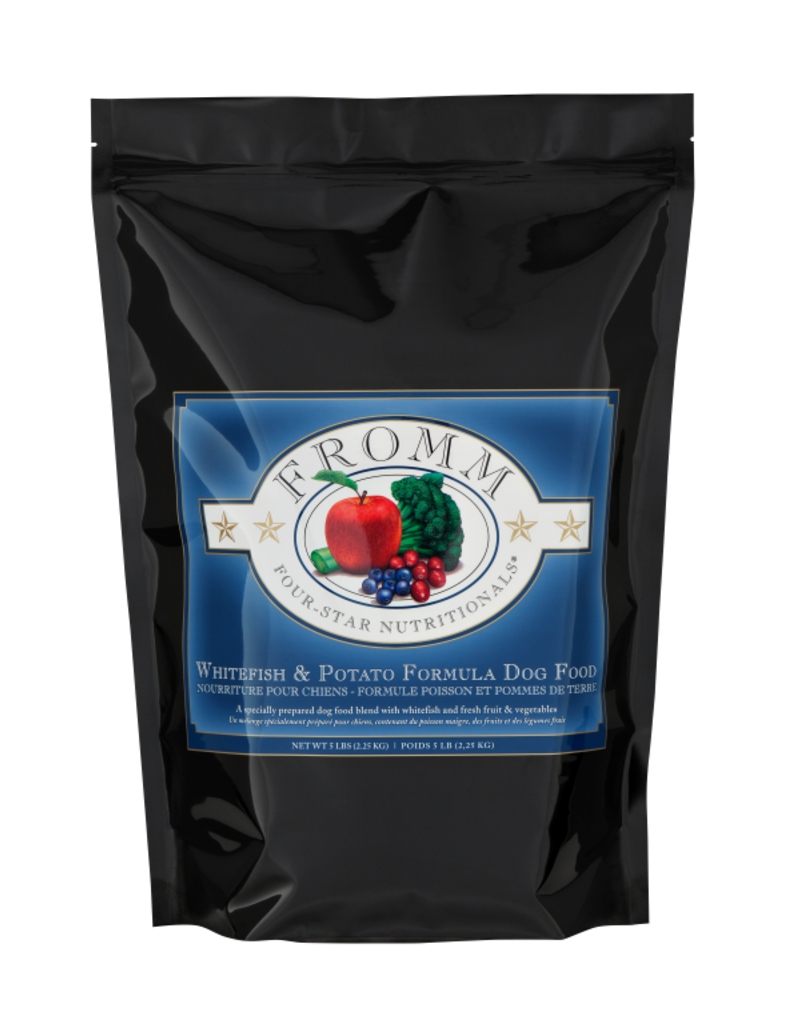 Fromm Four-Star Whitefish & Potato Recipe Dry Dog Food - 4 lb