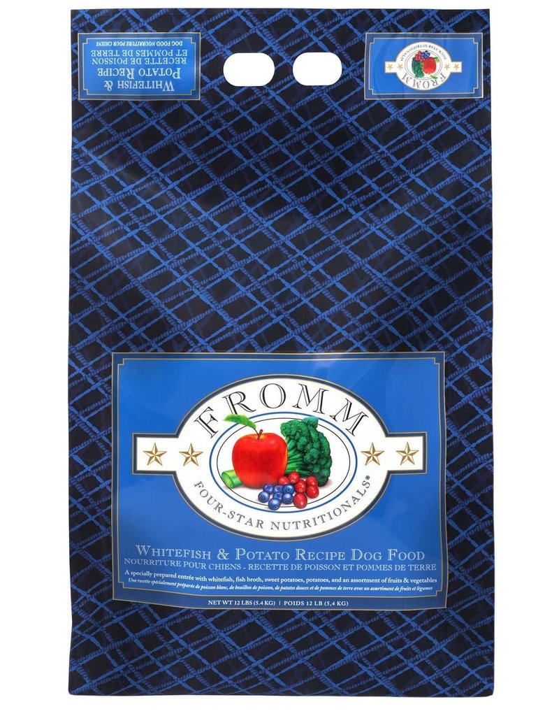 Fromm Four-Star Whitefish & Potato Recipe Dry Dog Food - 12 lb