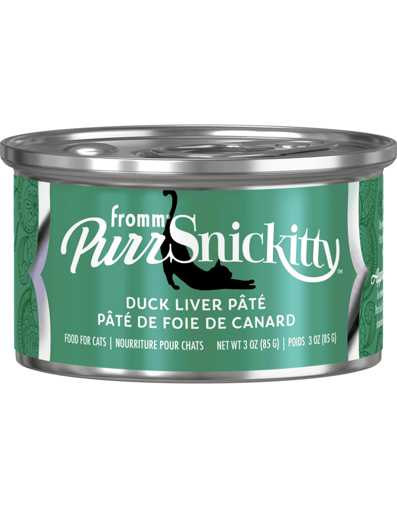 Fromm PurrSnickitty Duck Liver Pâté Wet Cat Food - 3 oz