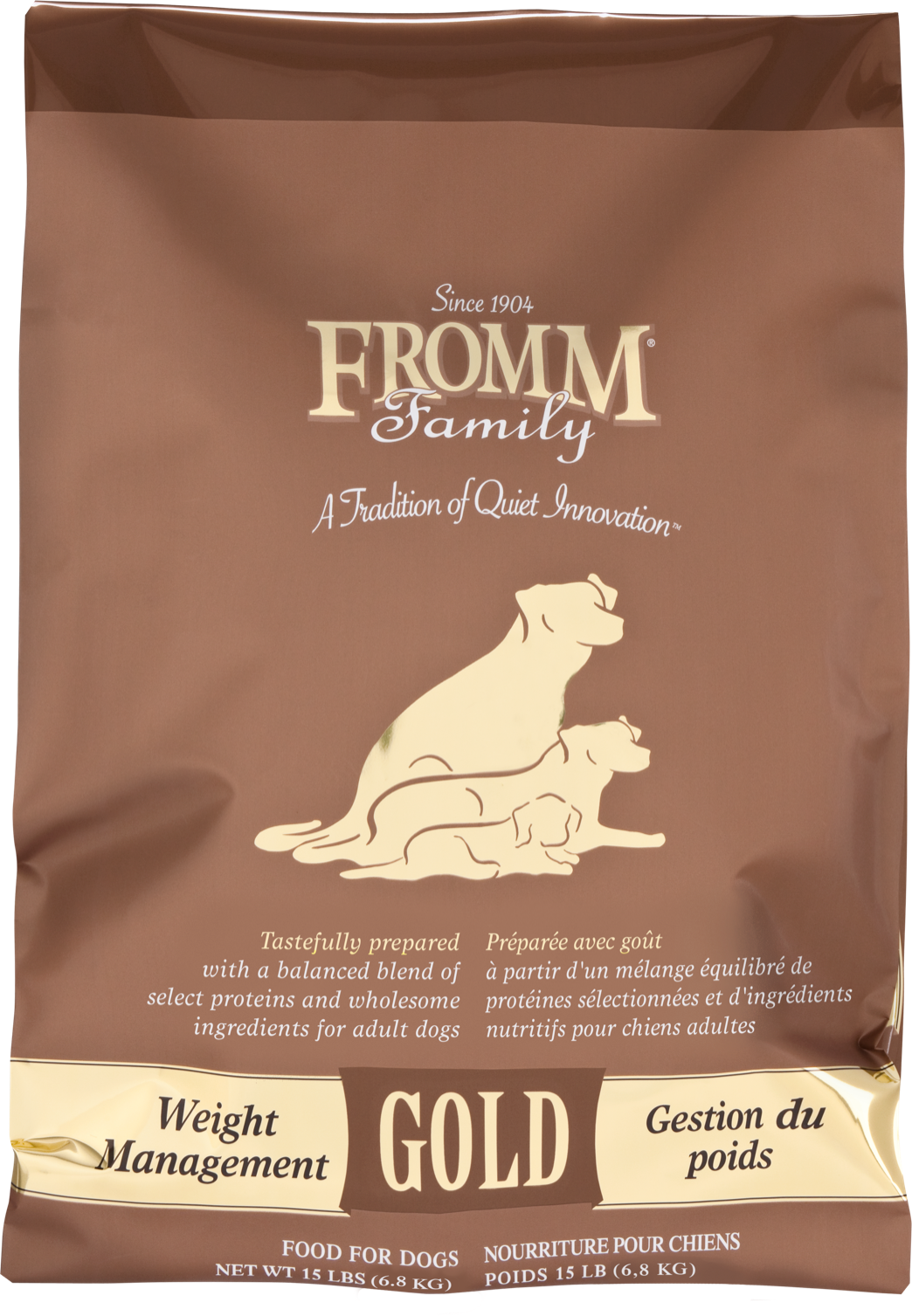 Fromm Gold Weight Management Dry Dog Food - 15 lb