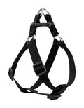 LupinePet Basic Solids Black Step-In Dog Harness - 3/4 in x 20-30 in