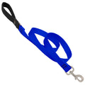 LupinePet Basic Solids Blue Dog Leash - 1 in x 6 ft