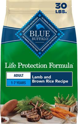 Blue Buffalo Life Protection Formula Adult Lamb & Brown Rice Dry Dog Food - 30 lb