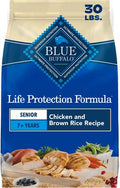Blue Buffalo Life Protection Formula Senior Chicken & Brown Rice Dry Dog Food - 30 lb