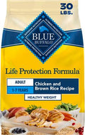 Blue Buffalo Life Protection Formula Healthy Weight Chicken & Brown Rice Dry Dog Food - 30 lb