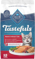 Blue Buffalo Tastefuls Indoor Salmon & Brown Rice Adult Dry Cat Food - 15 lb
