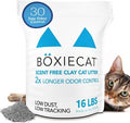 Boxiecat Unscented Natural Clumping Clay Cat Litter - 16 lb