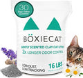 Boxiecat Gently Scented Natural Clumping Clay Cat Litter - 16 lb