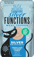 Tiki Cat Born Carnivore Silver Functional Topper - 1.5 oz