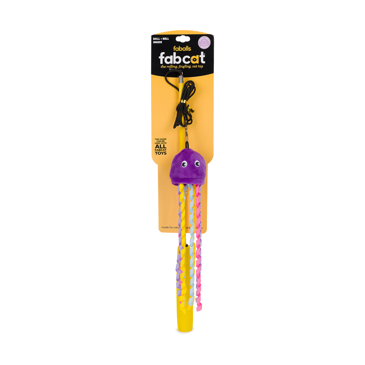 FabDog fabcat Faball Jellyfish Cat Teaser