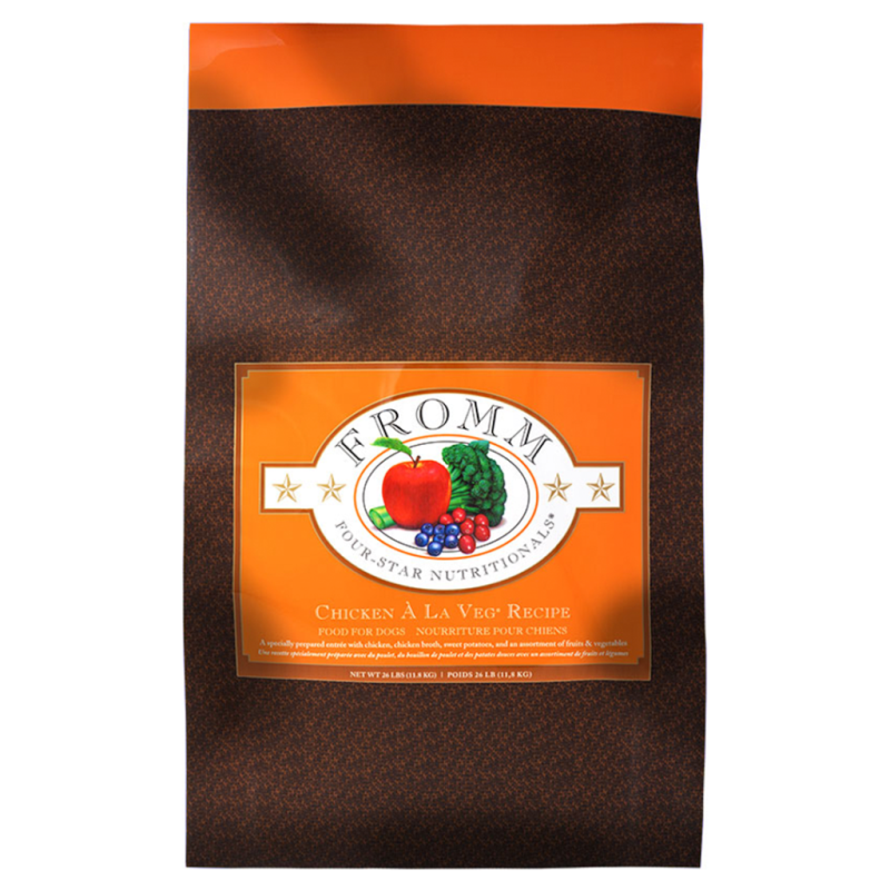 Fromm Four-Star Chicken À La Veg Recipe Dry Dog Food - 26 lb