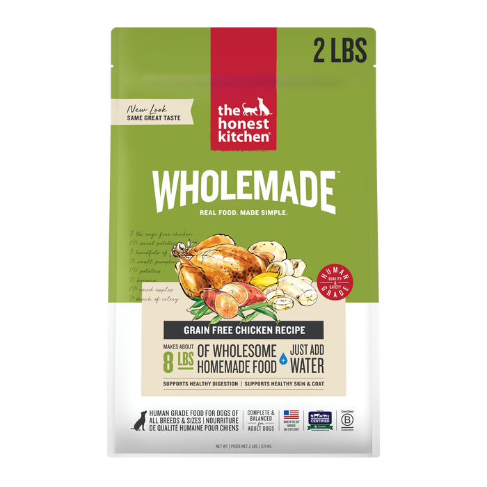 The Honest Kitchen Wholemade Grain Free Chicken 2 lb